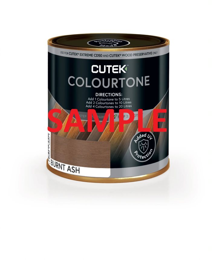 Cutek Sample Pot Colourtone Burnt Ash