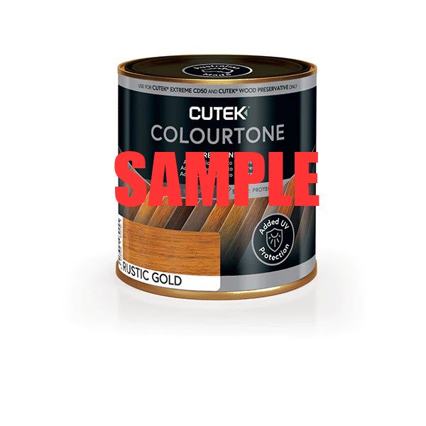 Cutek Sample Pot Colourtone Rustic Gold
