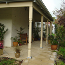 3.0m Square Turned Post 3000 x 112 sq H3 Treated Pine