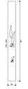 Gumnut Baluster Panel 930x90x19 H3 Treated Pine