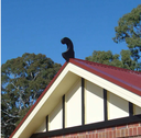 Gooseneck Roof Finial No.1 390 x 225 x 64 H3 Treated Pine