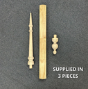 1880mm Edwardian Roof Finial 1880x 90 sq H3 Treated Pine In Three Pieces   (copy)