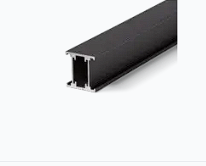 50mm H x 45mm W L 5.4 Black Aluminium Joist/Bearer