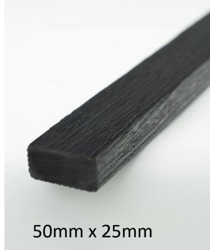 Wood Evo Screening/Batten Shou Sugi Ban 50x25 5.4