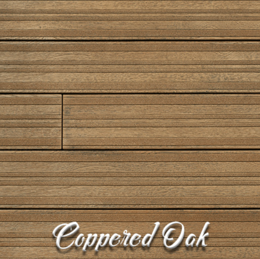 Millboard Enhanced Coppered Oak Decking Lasta Grip 200x32 3.6