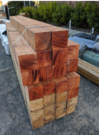 F14 Hardwood Unseasoned Sawn Mixed Specie 250x50 5.7