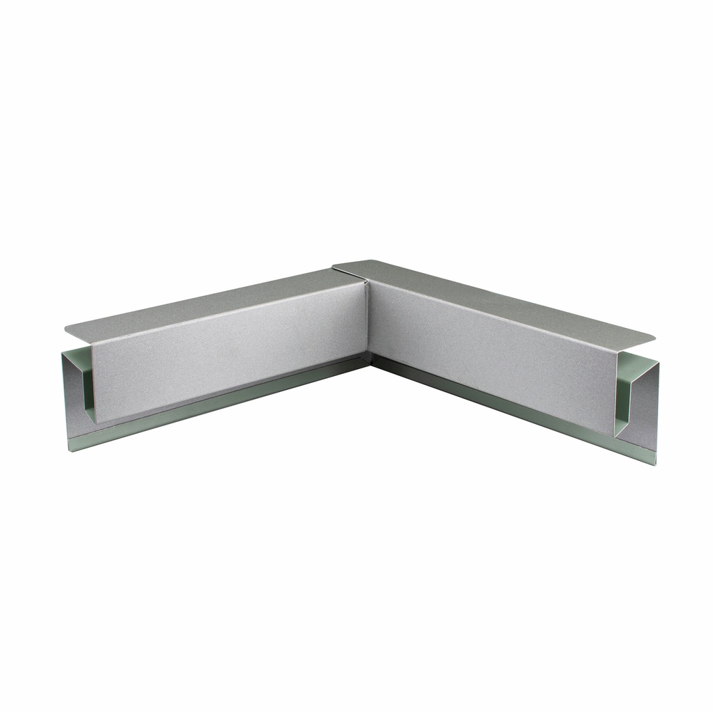 Aspect Ter Eave Trim Int Corner White 150mm Sgl (STRIA)