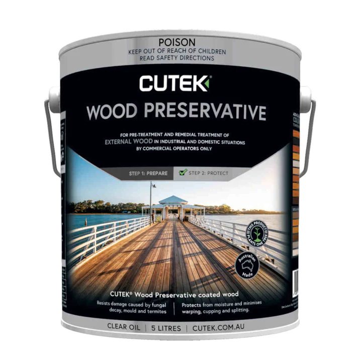 Cutek Wood Preservative Clear 5 Litre