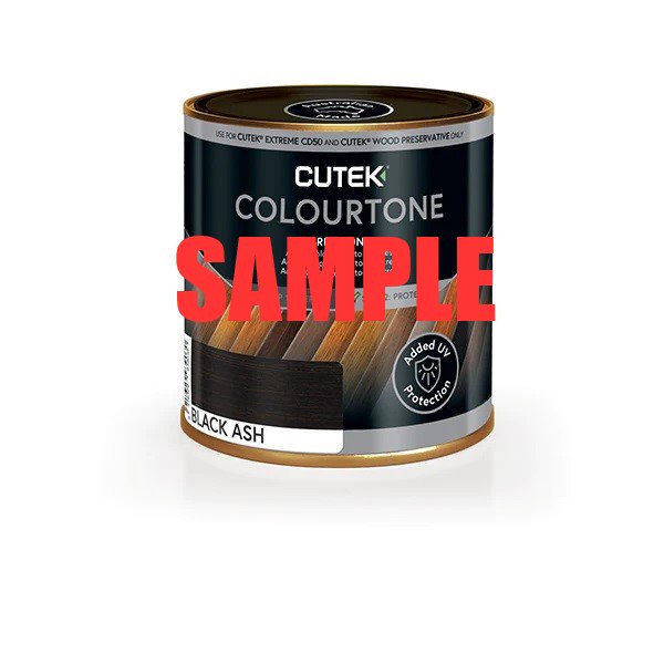 Cutek Sample Pot Colourtone Blackash