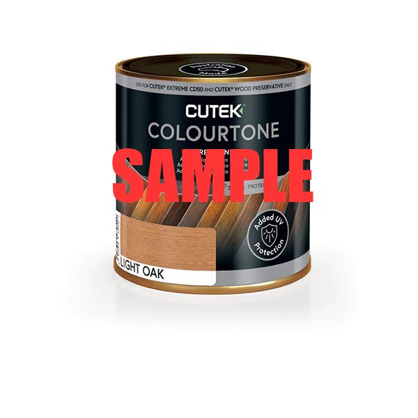 Cutek Colourtone Sample Pot Light Oak