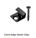 Camo Starter Clips for Metal Box of 25  (aprox 2.5 per LM)