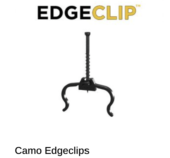 Camo Edge Clips For Timber box of 90 (4 M2 Coverage)