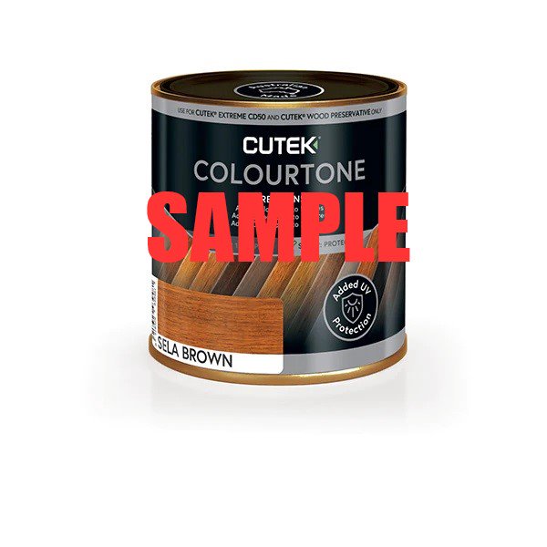 Cutek Colourtone Sample Pot Sela Brown