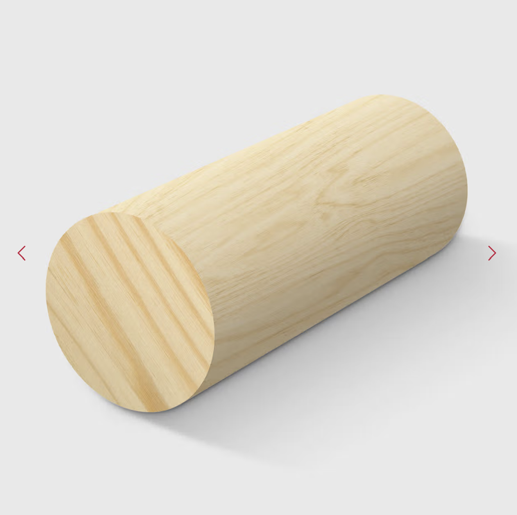 Dowel Round 43mm Pine Clear 2.4M (buy in multiples of 1)