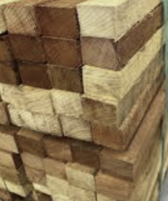 F 17 Hardwood Unseasoned Sawn Mixed Specie 100x38 4.5
