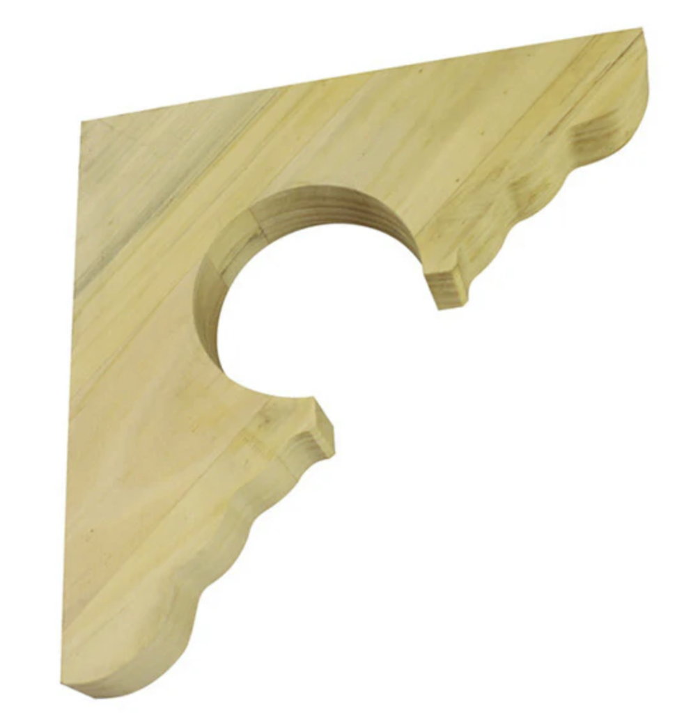 No 27 Verandah Bracket 235x235x32 H3 Treated Pine