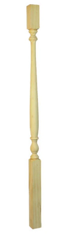 Turned Baluster (Treated) 1000x42sq H3 Treated Pine