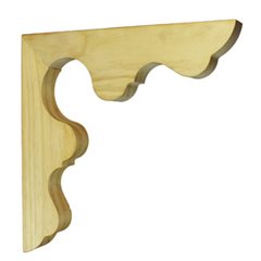 No 1 Verandah Bracket 355x355x32 H3 Treated Pine (supplied in two pieces)