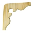 No 13 Verandah Bracket 250x250x32 H3 Treated Pine