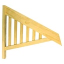 Bungalow Window Canopy Side 815mm Reach H3 Treated Pine