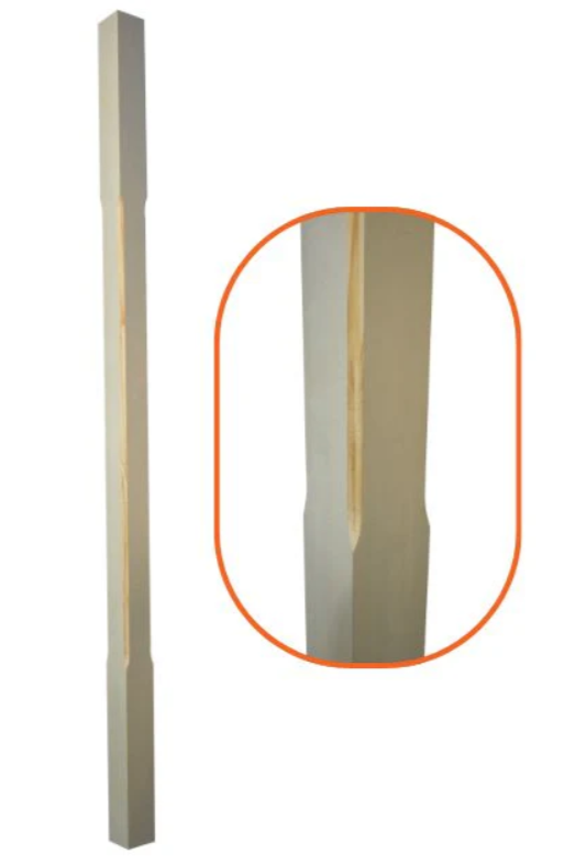 2.7m Chamfered Post 2700 x 90 sq H3 Treated Pine