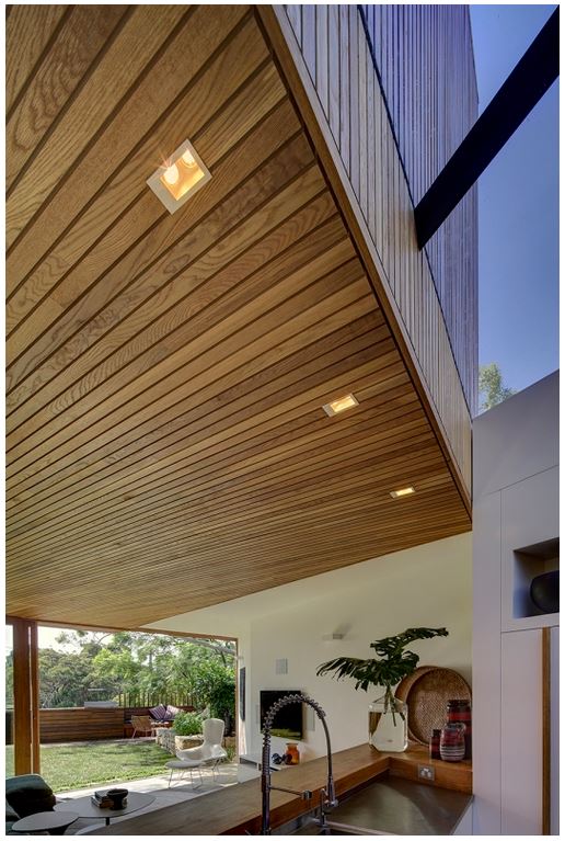 Shiplap Western Red Cedar  Dressed (Cover) 84x9  (12mm Gap) Lineal Metre