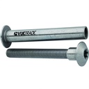 Vuebolts Gal Consealed Thread Bolts 150mm to 230mm - Card of 2 (VUEBOLT150230)