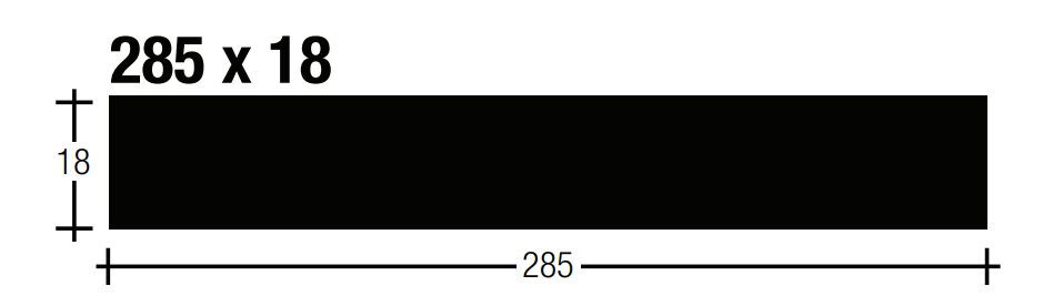 Pine F/J Window Reveal W/Proof Primed Grey Dressed P/Round 285x18 5.6 