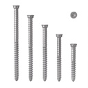 Anchormark S2 304  Decking Screws For Timber Silver 50mm 5.5  (12G/10GH) Box 500 (6636015)