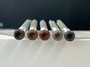 Wood Evo Home Advanced Antique Silver Timber Screws 65mm and Plugs 100pk  (1 Bag Per 5 Boards)