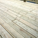 Treated Pine Decking Reeded Standard & Better Grade H3 Losp 90x22 4.8