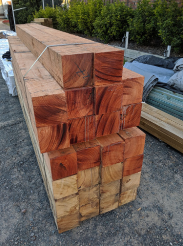 F11 Hardwood Sawn Mixed Specie Unseasoned 125x125 2.7