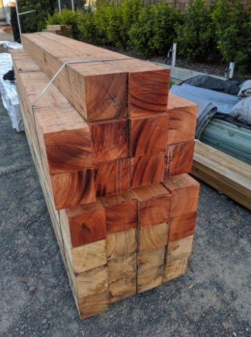 F11 Hardwood Sawn Mixed Specie Unseasoned 125x125 4.8