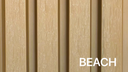 Wood EVO Deep Castellation Cladding Beach  216x33 (186 mm cover) 3.6 (buy 40 or more)