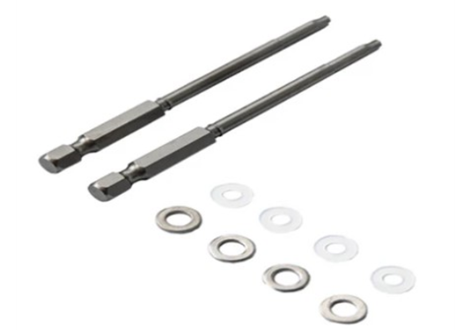 Millboard Spare Driver Bit (2 bits 4 nylon and 4 Stainless Washers)