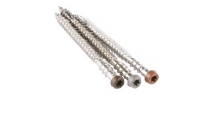 Trex Decking Trancend Tiki Torch Starborn SS316 Screws For Timber 10G 65mm 100 (cedar 81)