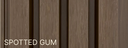 Wood EVO Deep Castellation Cladding Spotted Gum  216x33 3.6 (buy 79 or less)