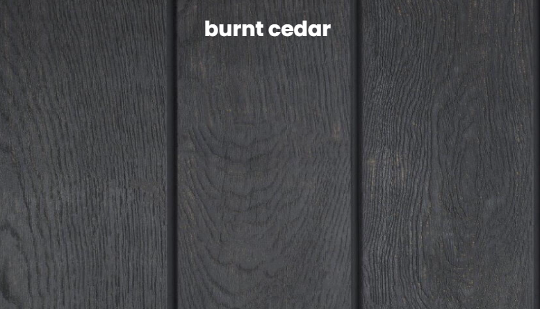 Millboard Envello Cladding Shadowline+ Boards 200x18mm 3.6 Burnt Cedar (cover 181)