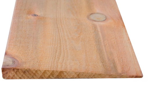 [TILBEV164C] Western Red Cedar Sawn Bevel Siding 188x17 x 6.3mm (164mm Cover)