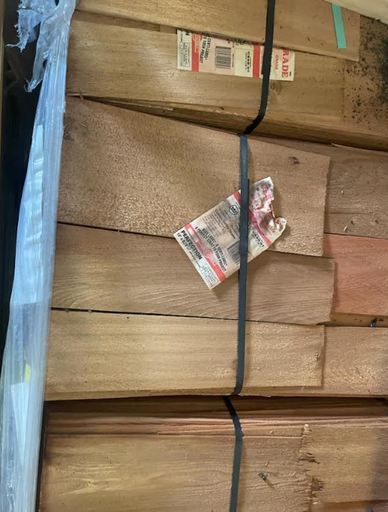 [TILSHIRED] Red Label General Purpose Grade With limited Sap Wood Containing Both Quarter And Back Sawn (3.72m2 coverage per bundle) 