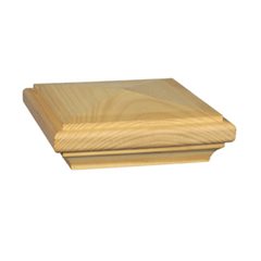 [HAM AC032R] 115mm Pyramid Post Capital H3 Treated Pine (fits 115 mm post) 