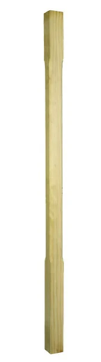 [HAMAA015R] Chamfered Baluster (Treated) 1000x42sq H3 Treated Pine 