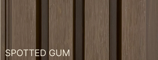 [EVOCASSPO01] Wood EVO Deep Castellation Cladding Spotted Gum  216x33 3.6 (buy 79 or less)