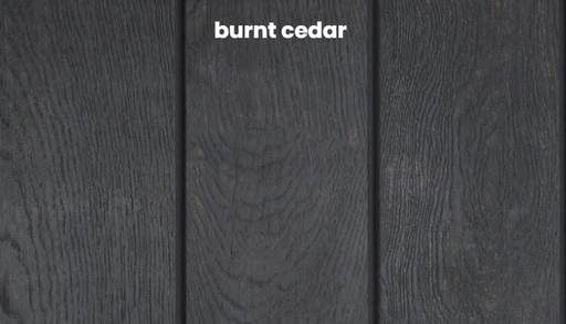 [TPDSHABUR01] Millboard Envello Cladding Shadowline+ Boards 200x18mm 3.6 Burnt Cedar (cover 181)