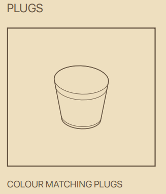 [TPDADVSAN15] Wood Evo Home Advanced Sandstone Coloured  Plugs Only 100pk