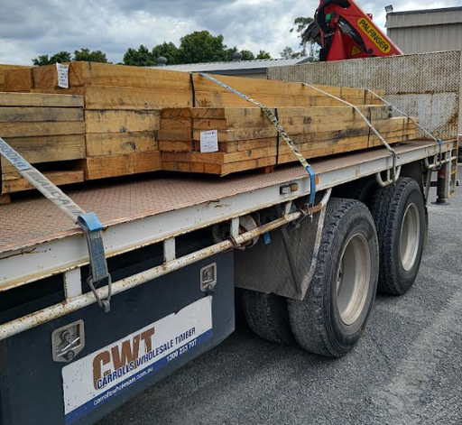 [DUNF17BLA15003827] F17 Hardwood Unseasoned Sawn Blackbutt 150x38 2.7