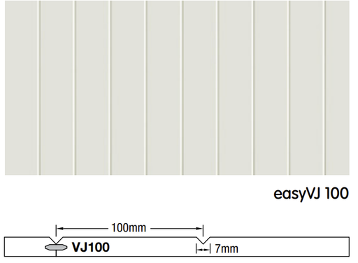 [POREVJG10036] Easycraft Easy VJ 100 Primed General Purpose Interior MR EO MDF 3600x1200x9mm (buy 39 or less)