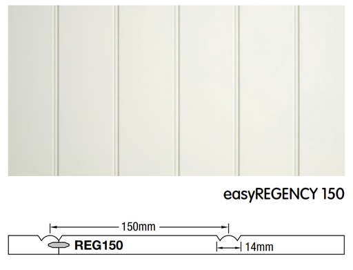 [POREREG15030] Easycraft Easy Regency 150 Primed General Purpose Interior MR EO MDF 3000x1200x9mm (buy 39 or less)