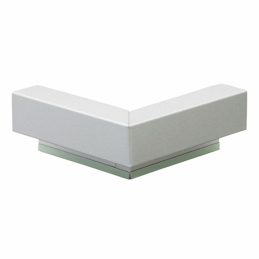[CSRWEASCA070] Scarborough Ter Eave Trim Ext Corner White 100mm Sgl