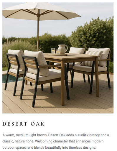 [DUNINNDES120] Innowood PLUS-DEK Desert Oak Square Edge140x24 5.4 (buy 69 or less)